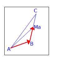 AMa = AB + 0.5BC